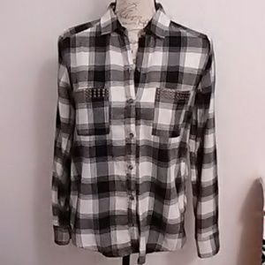Hollister light weight flannel